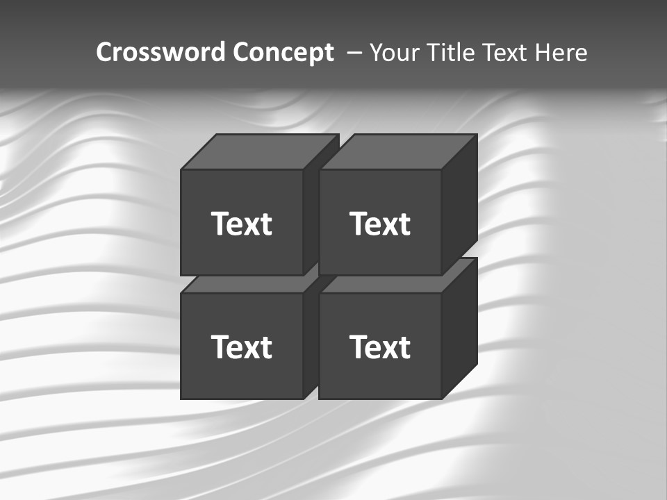 Aluminum Abstract Design PowerPoint Template