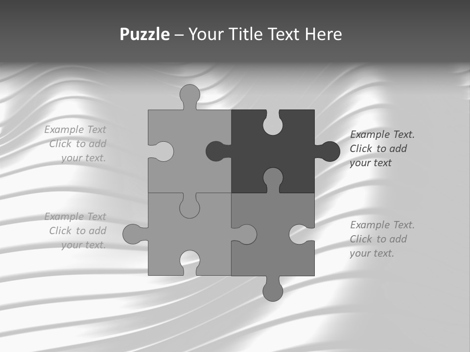 Aluminum Abstract Design PowerPoint Template