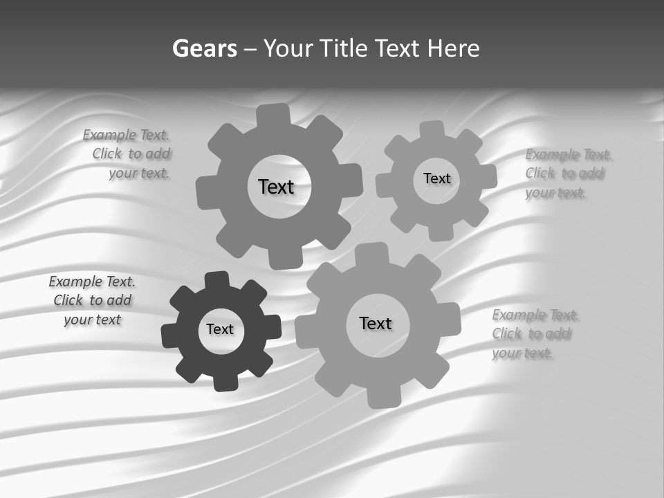 Aluminum Abstract Design PowerPoint Template