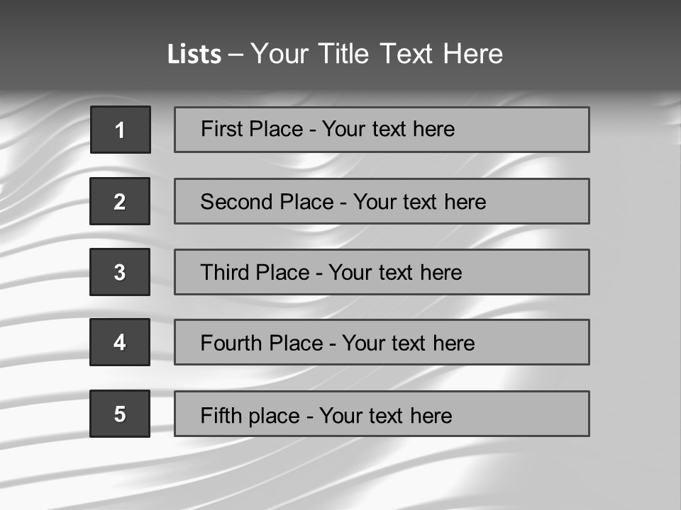 Aluminum Abstract Design PowerPoint Template