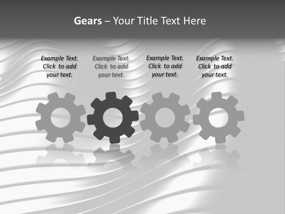 Aluminum Abstract Design PowerPoint Template