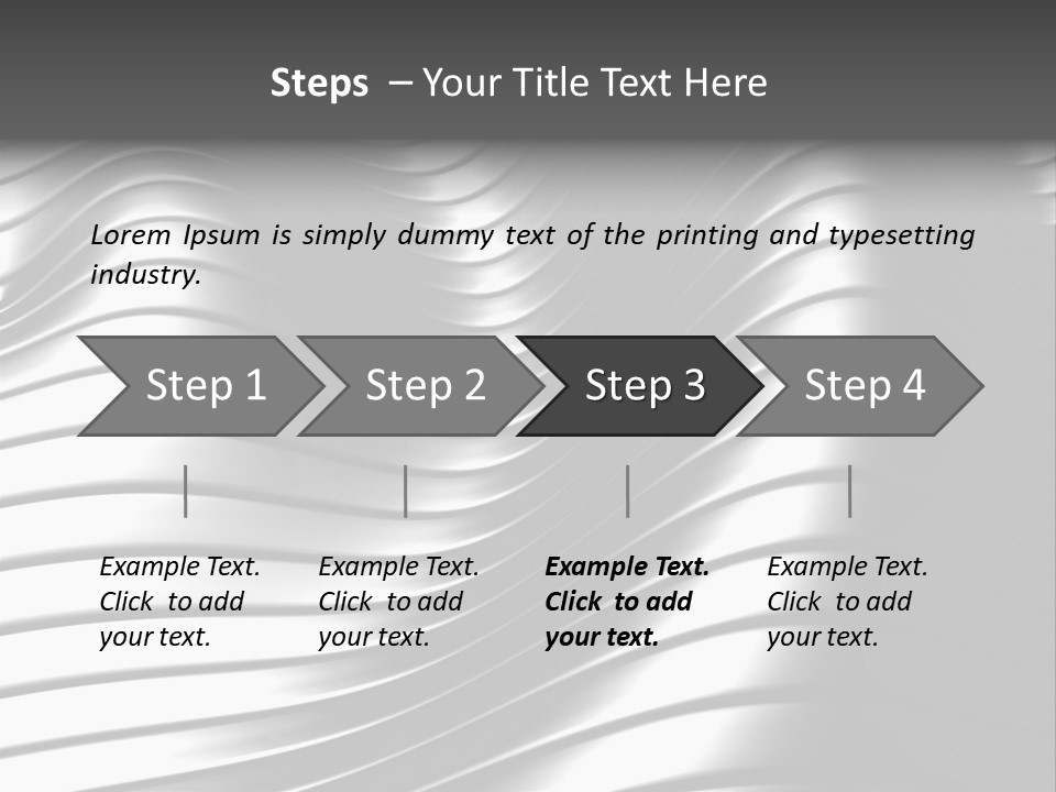 Aluminum Abstract Design PowerPoint Template