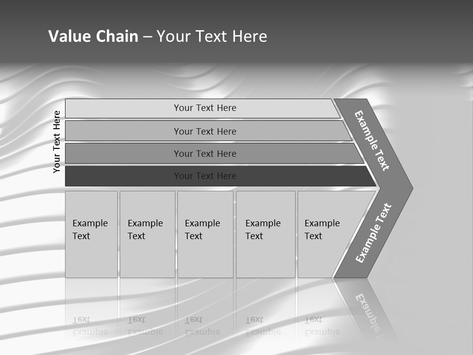 Aluminum Abstract Design PowerPoint Template