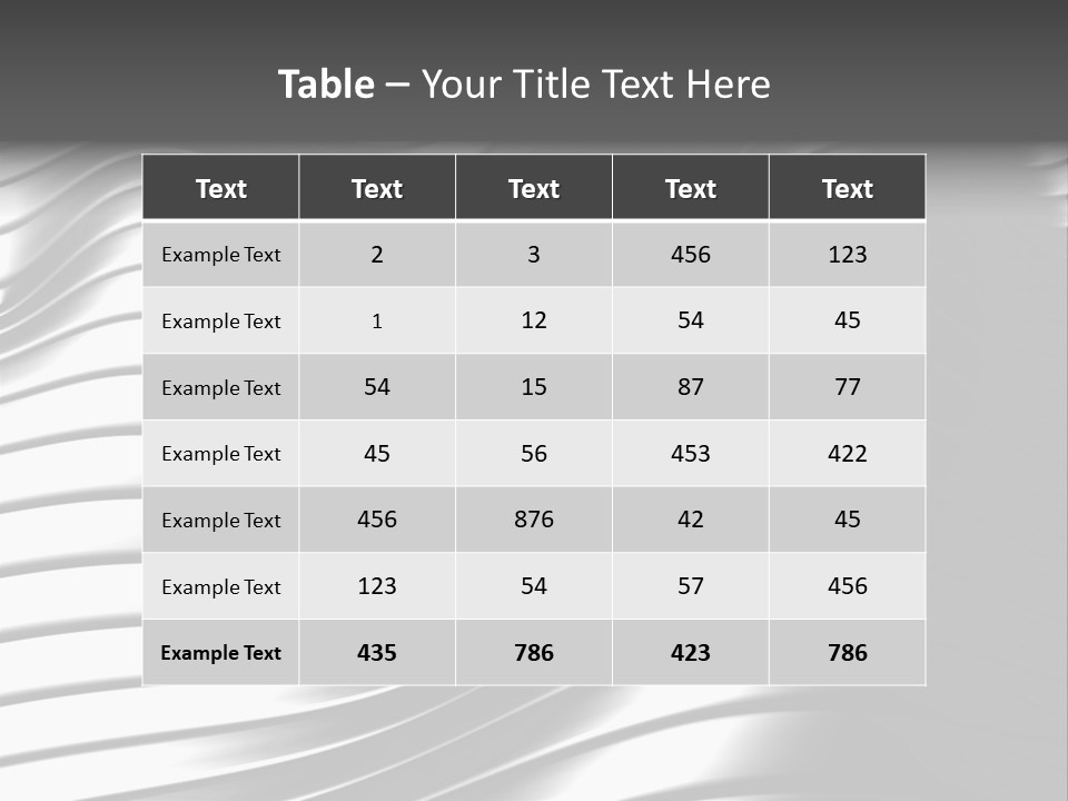 Aluminum Abstract Design PowerPoint Template