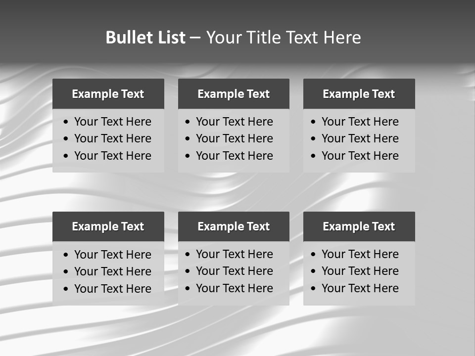 Aluminum Abstract Design PowerPoint Template