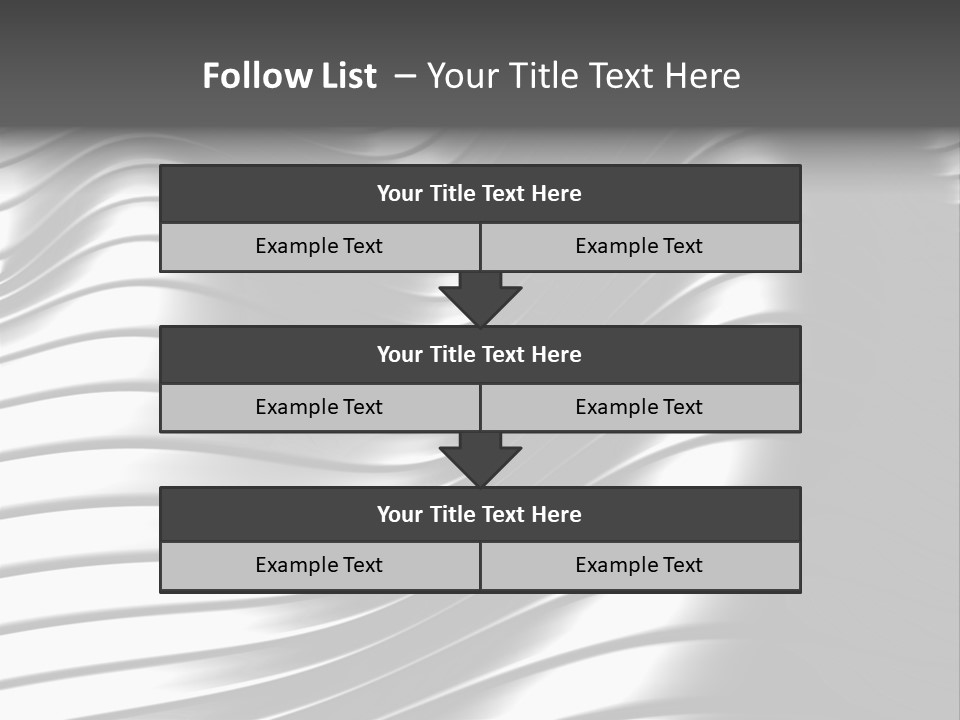 Aluminum Abstract Design PowerPoint Template
