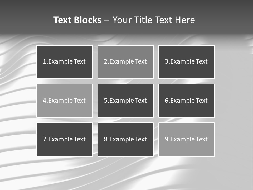 Aluminum Abstract Design PowerPoint Template