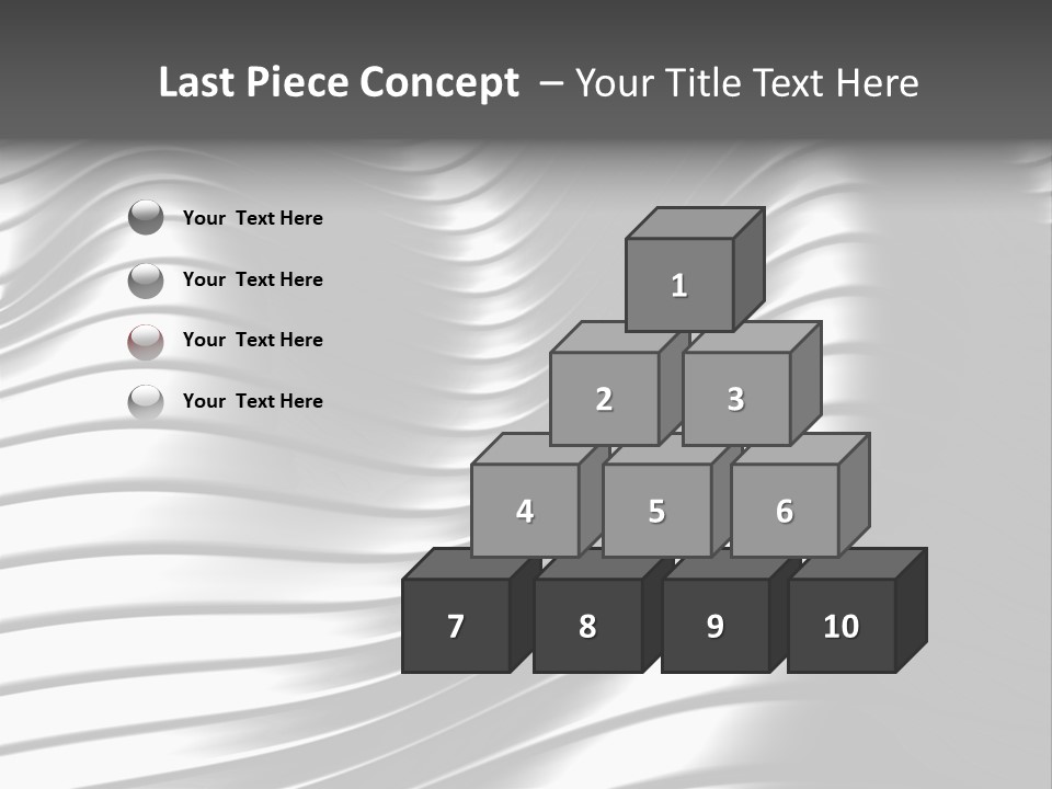Aluminum Abstract Design PowerPoint Template