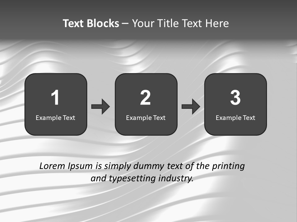 Aluminum Abstract Design PowerPoint Template