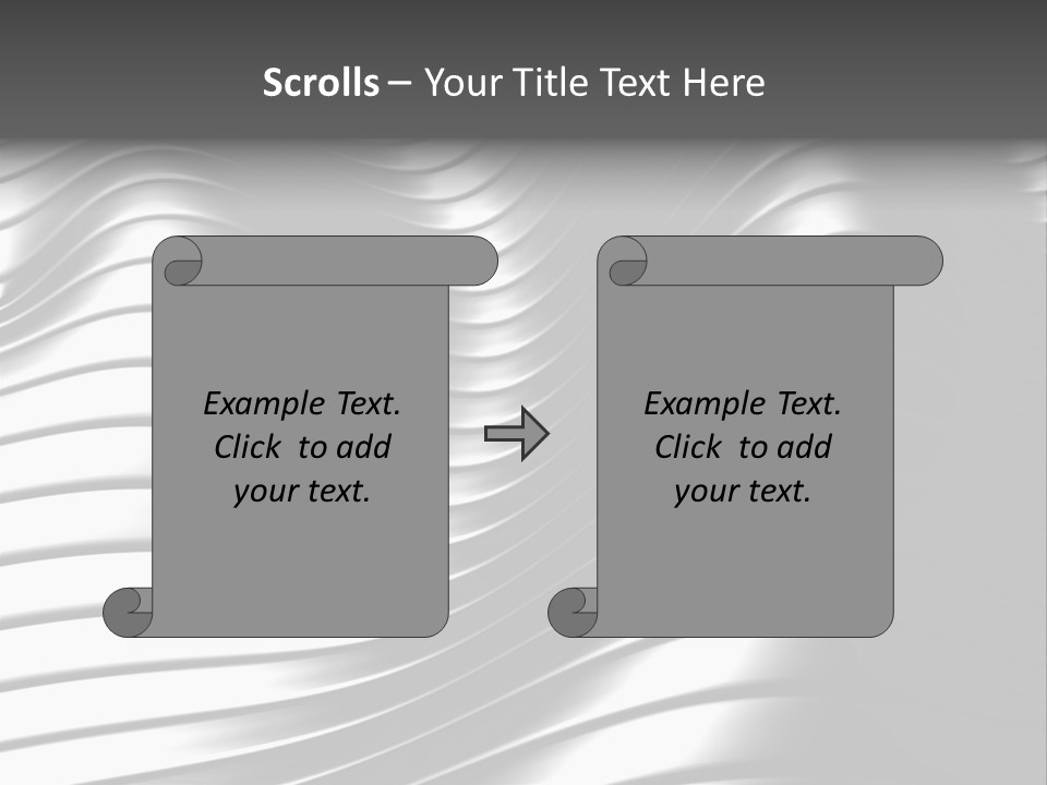 Aluminum Abstract Design PowerPoint Template
