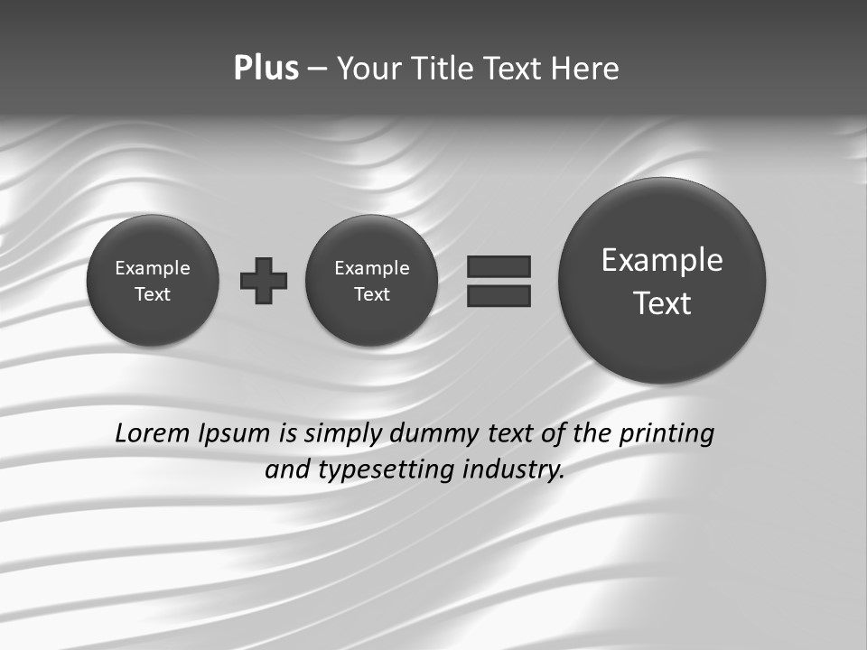 Aluminum Abstract Design PowerPoint Template