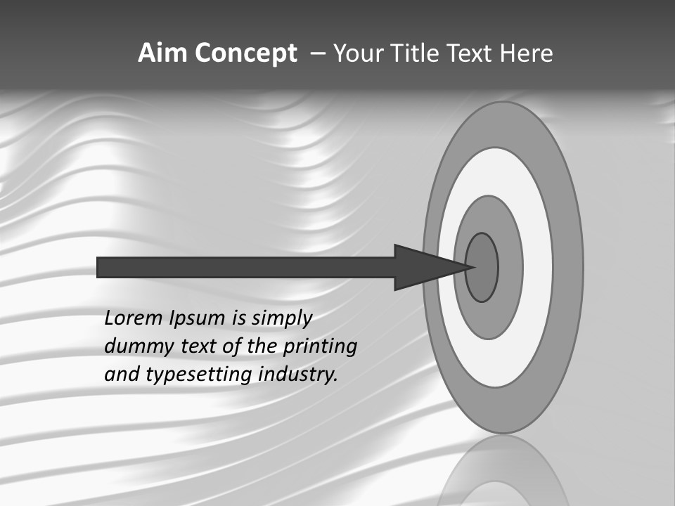 Aluminum Abstract Design PowerPoint Template