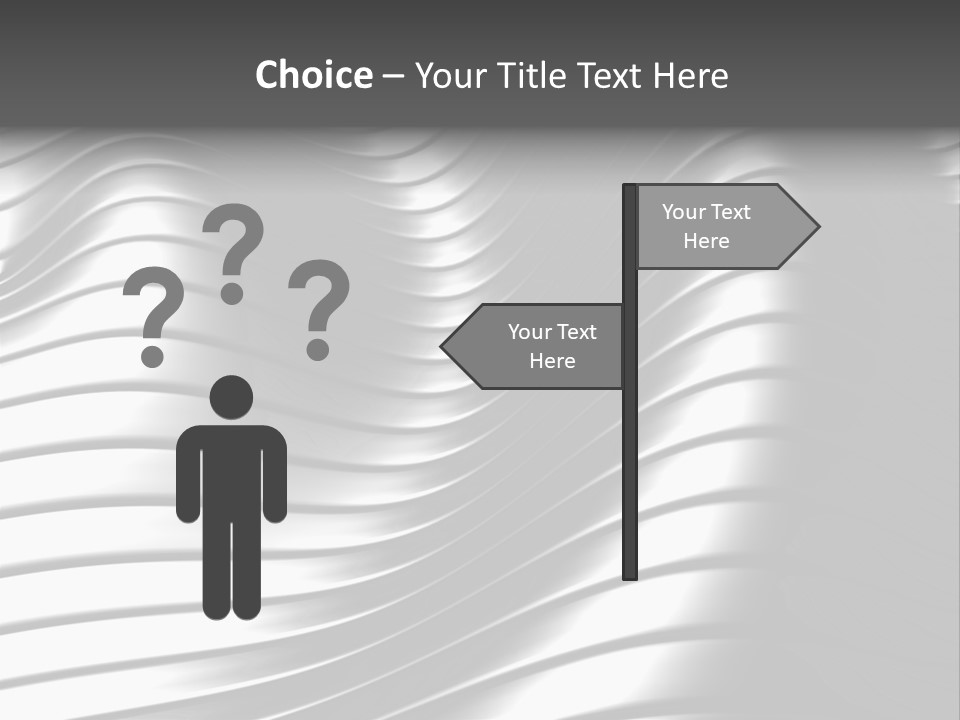 Aluminum Abstract Design PowerPoint Template