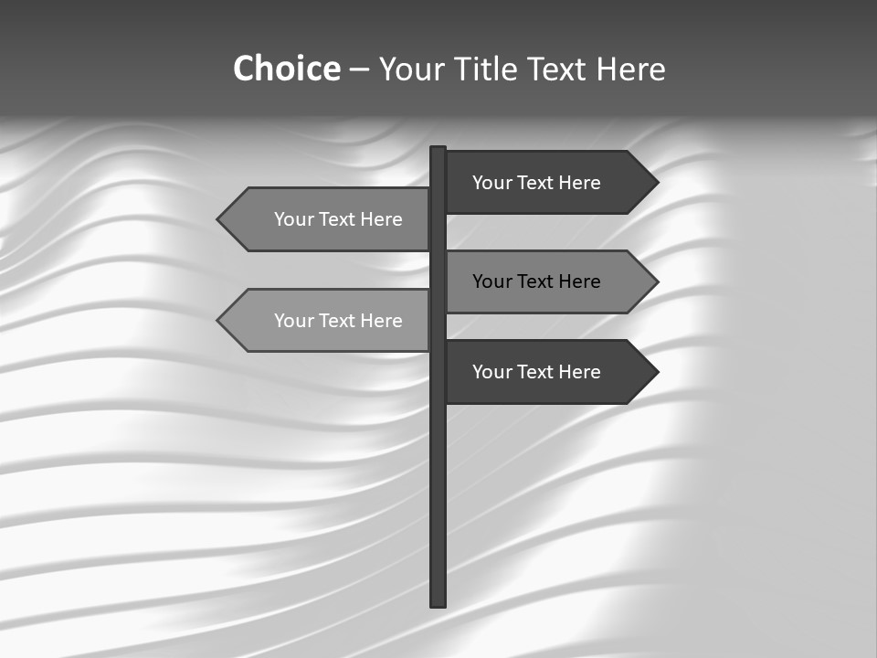 Aluminum Abstract Design PowerPoint Template