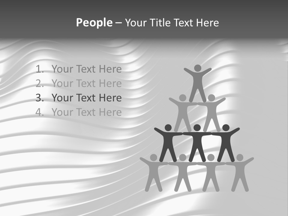 Aluminum Abstract Design PowerPoint Template