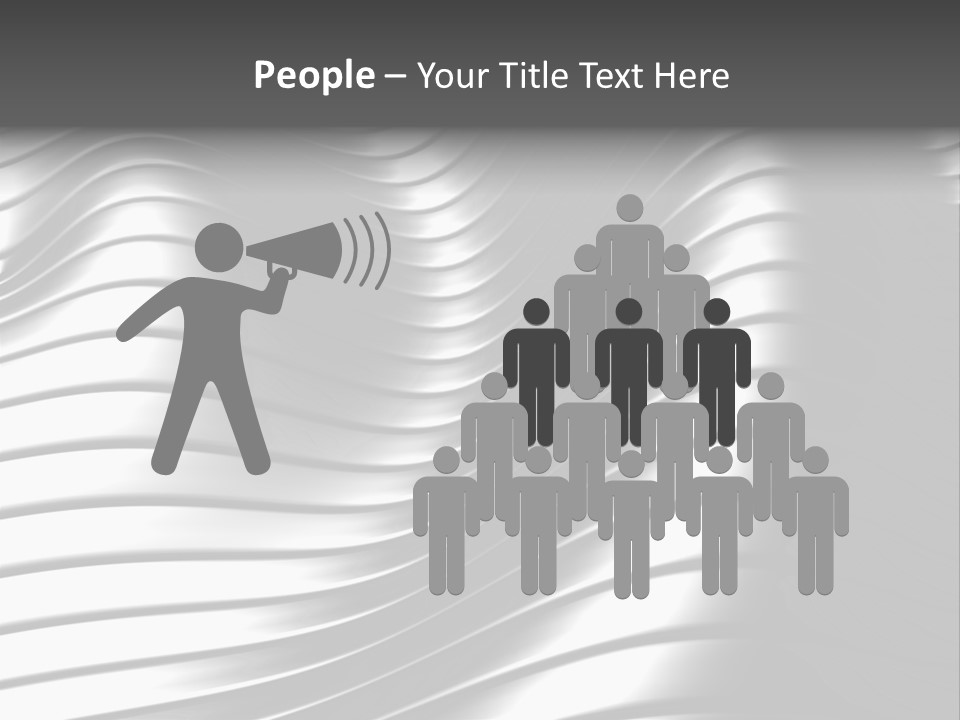 Aluminum Abstract Design PowerPoint Template