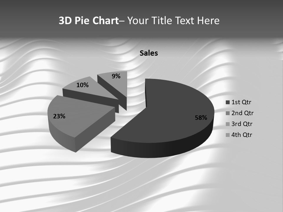 Aluminum Abstract Design PowerPoint Template