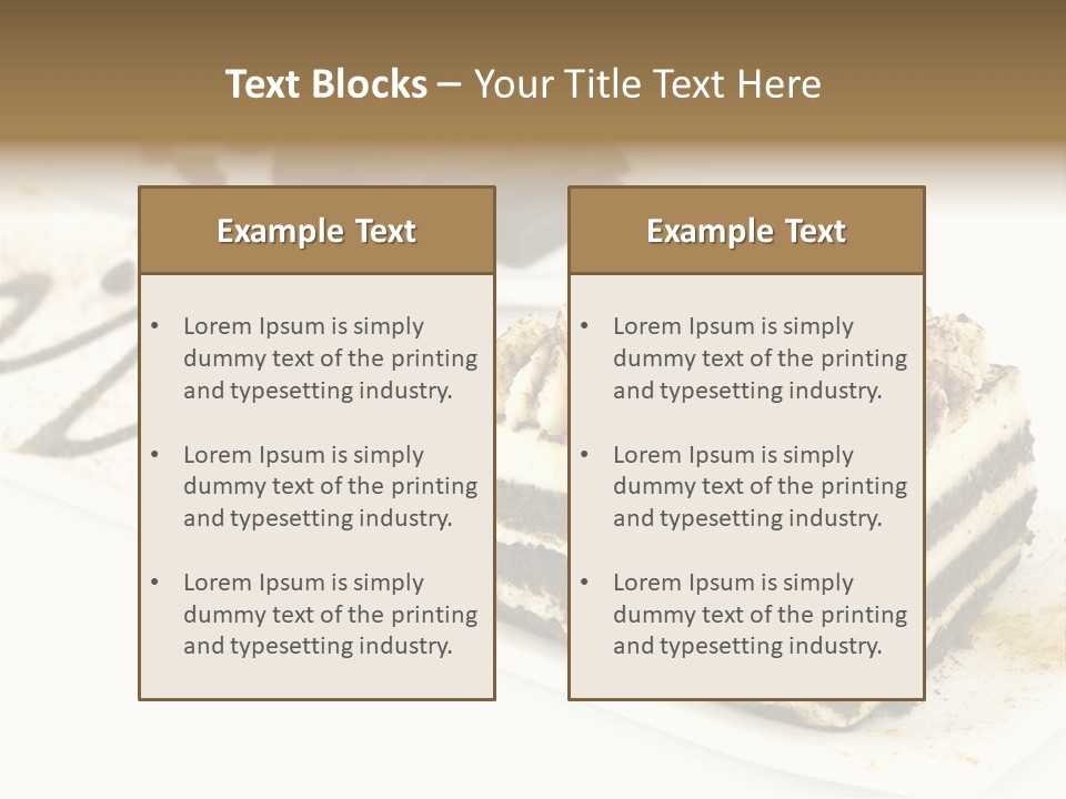 Cheese Italy Coffee PowerPoint Template