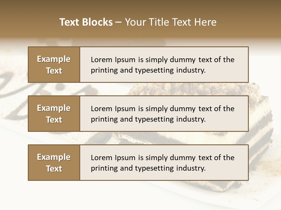 Cheese Italy Coffee PowerPoint Template