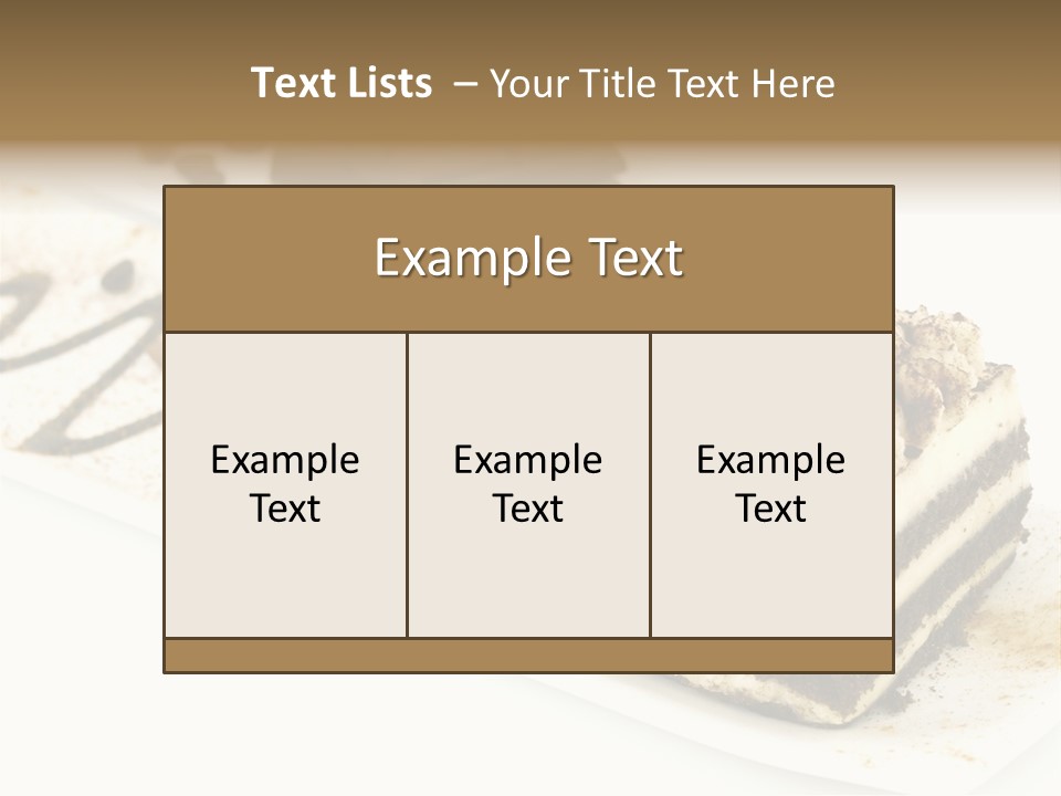 Cheese Italy Coffee PowerPoint Template