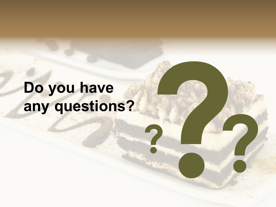 Cheese Italy Coffee PowerPoint Template