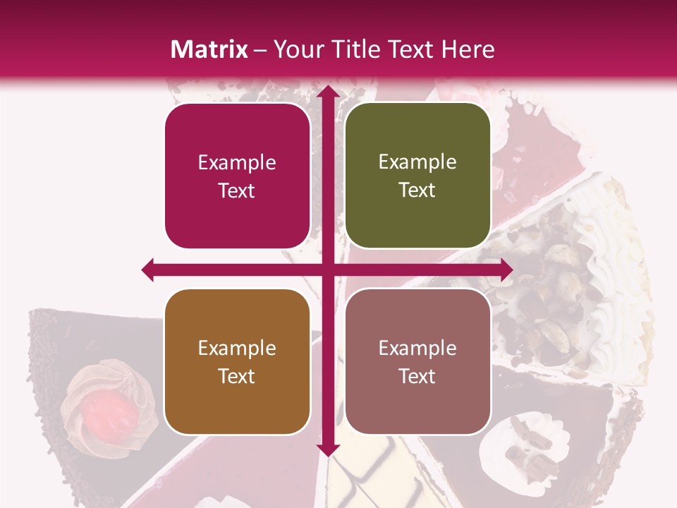 Commercial Slice Bake PowerPoint Template