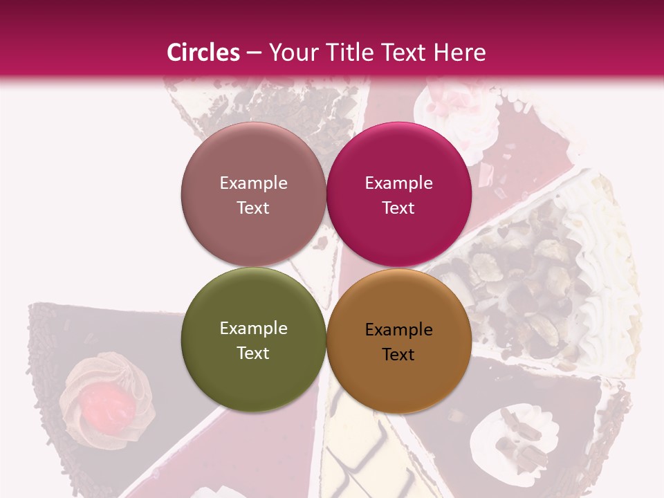 Commercial Slice Bake PowerPoint Template