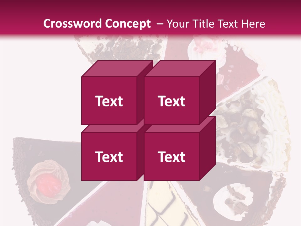 Commercial Slice Bake PowerPoint Template