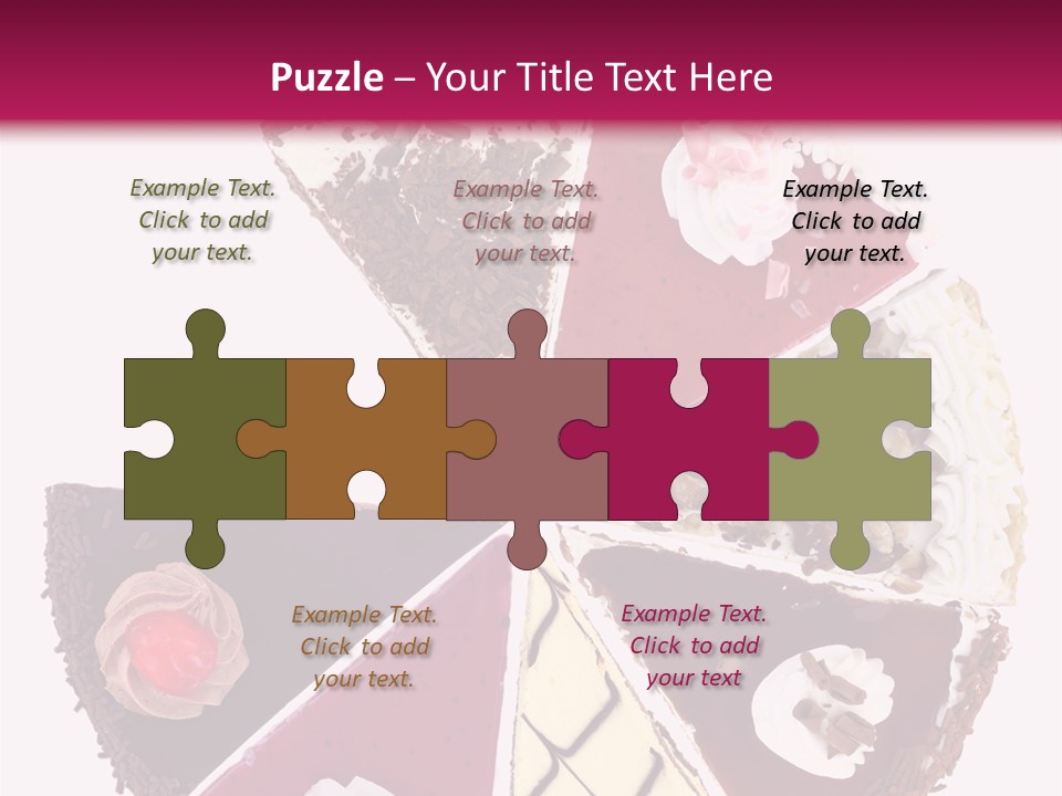 Commercial Slice Bake PowerPoint Template
