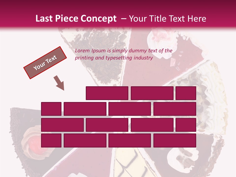 Commercial Slice Bake PowerPoint Template