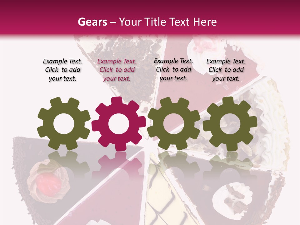 Commercial Slice Bake PowerPoint Template