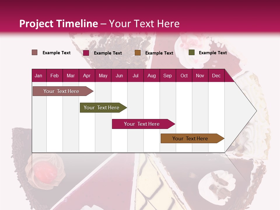 Commercial Slice Bake PowerPoint Template