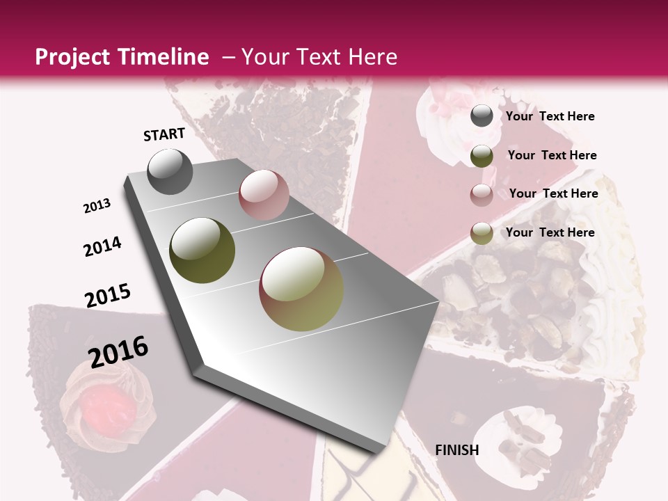 Commercial Slice Bake PowerPoint Template