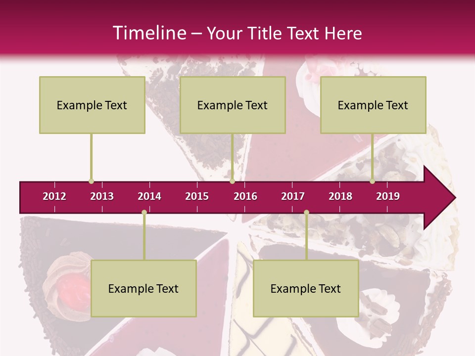 Commercial Slice Bake PowerPoint Template