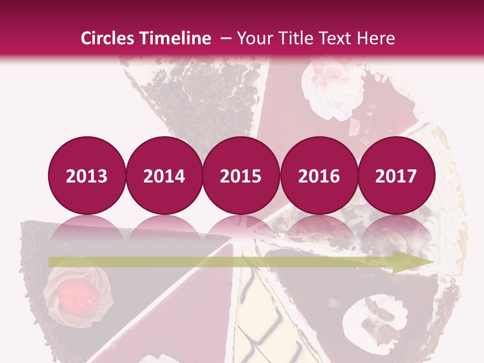 Commercial Slice Bake PowerPoint Template