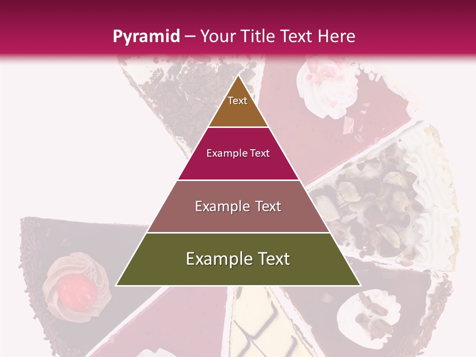Commercial Slice Bake PowerPoint Template