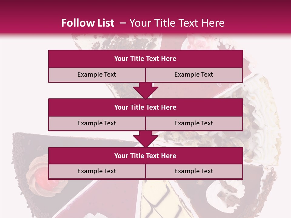 Commercial Slice Bake PowerPoint Template