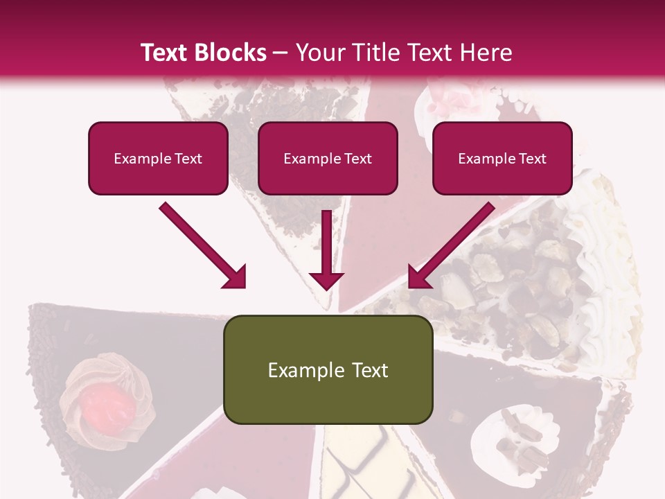 Commercial Slice Bake PowerPoint Template