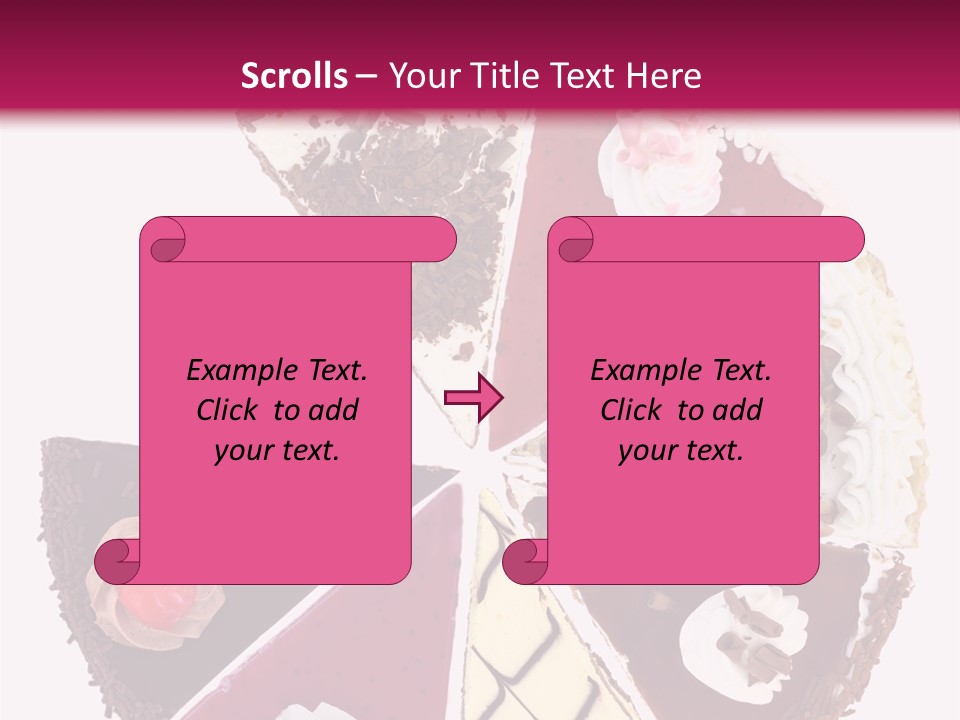 Commercial Slice Bake PowerPoint Template