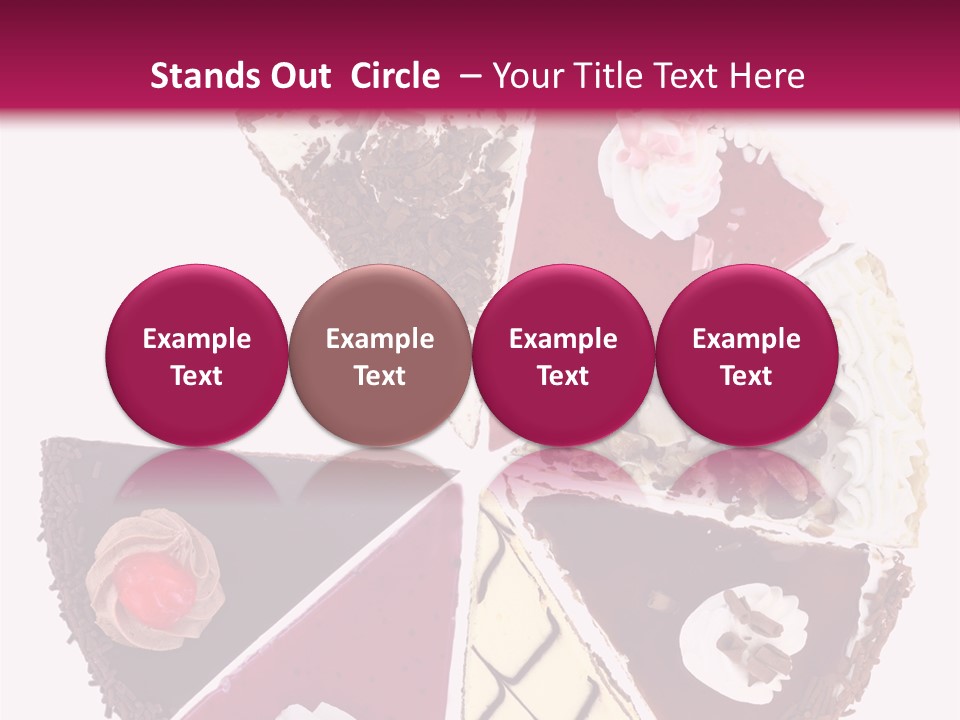 Commercial Slice Bake PowerPoint Template