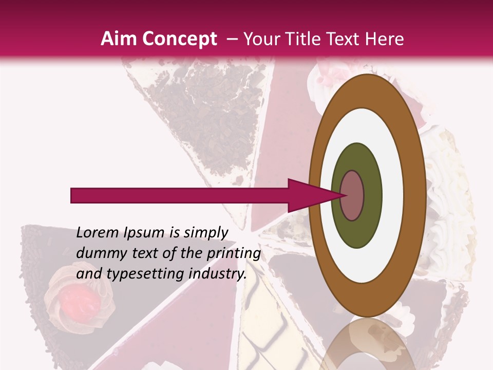 Commercial Slice Bake PowerPoint Template