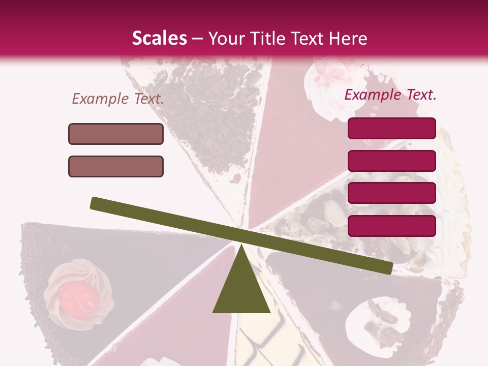 Commercial Slice Bake PowerPoint Template