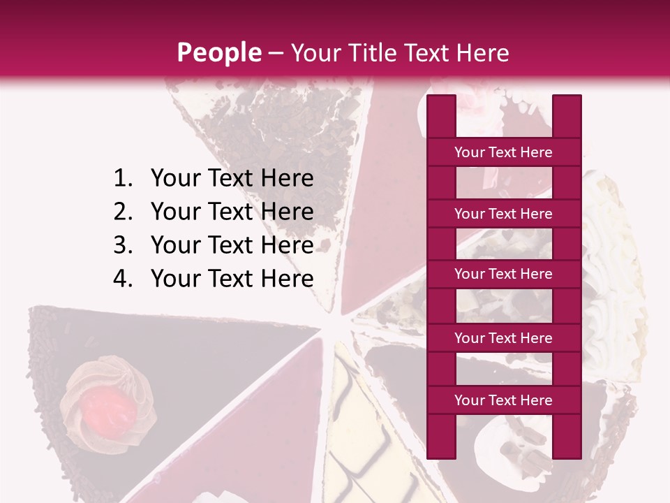 Commercial Slice Bake PowerPoint Template