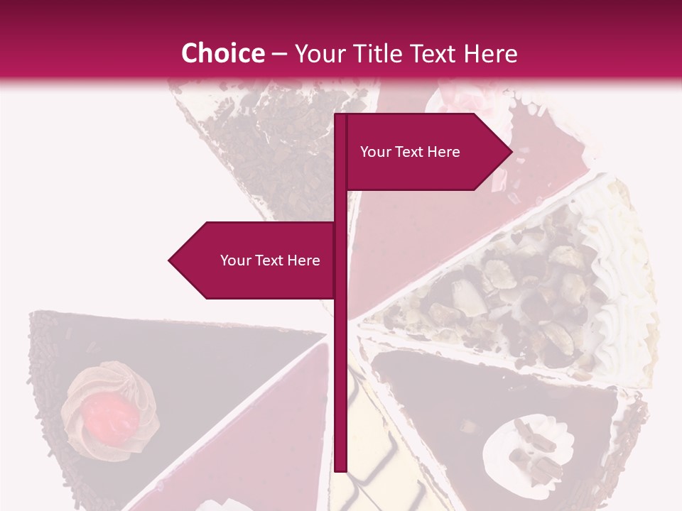 Commercial Slice Bake PowerPoint Template