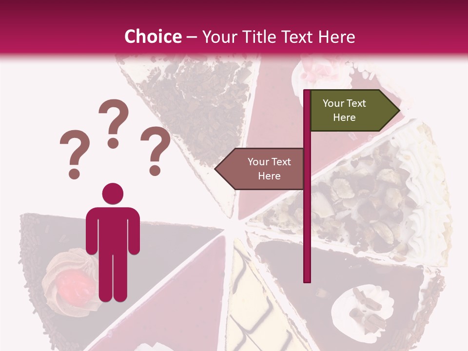 Commercial Slice Bake PowerPoint Template