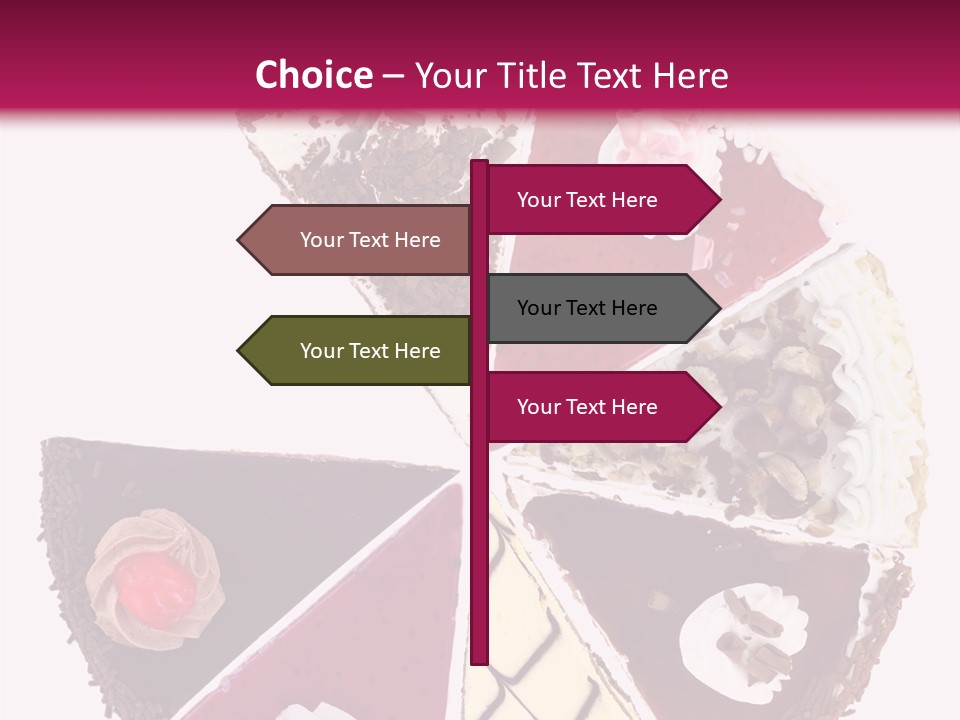Commercial Slice Bake PowerPoint Template
