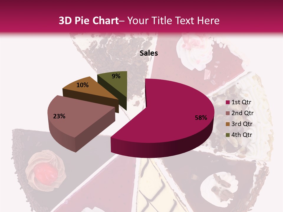 Commercial Slice Bake PowerPoint Template