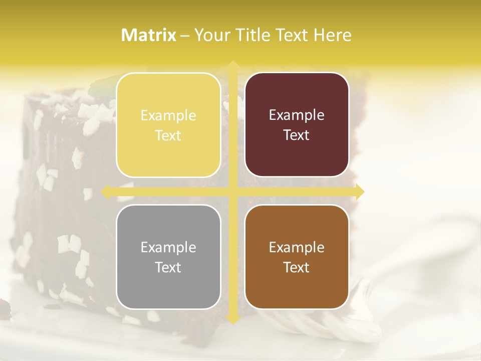 Backen Speise Geback PowerPoint Template