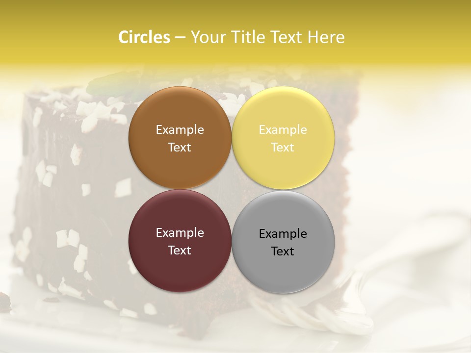 Backen Speise Geback PowerPoint Template