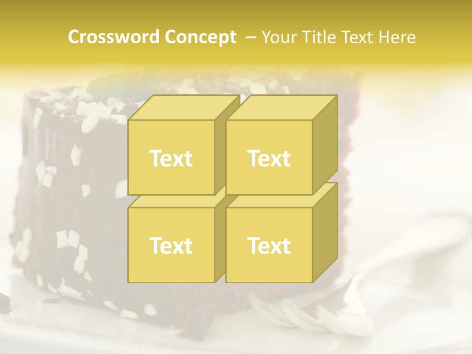 Backen Speise Geback PowerPoint Template